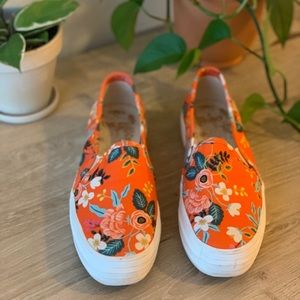 Keds + Rifle Paper Co. Double Decker Slip-On